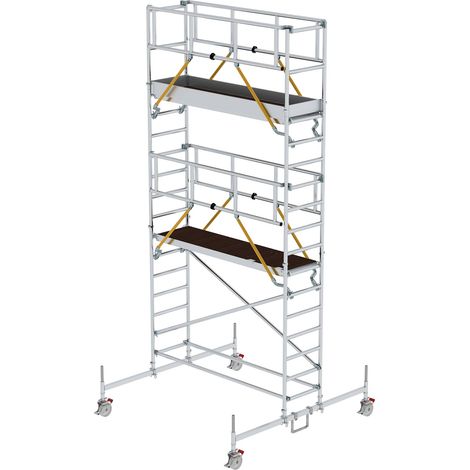 MUNK Rollgerüst SG 0,75x2,45m Plattform 6,66m AH