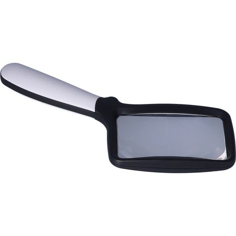 Loupe pliante portable à LED pour la lecture des journaux par les personnes âgées comprend une lumière loupe à lentille optique acrylique haute définition. (1/5)