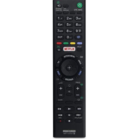 Telecomando TV compatibile con Sony RMT-TX200E con pulsante Netflix (1/5)