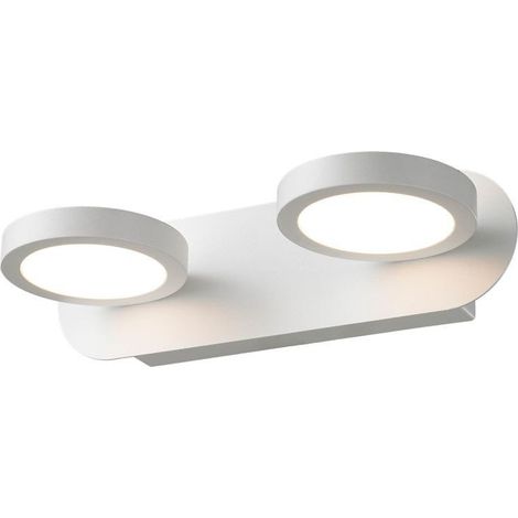 Italux Kendra - Moderne LED-Wandleuchte Weiß, Warmweiß 3000K 630lm