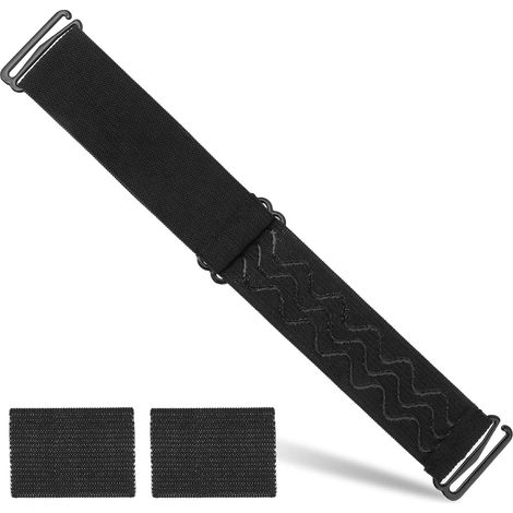 Bande élastique pour perruques - Sangle amovible sans colle - Bandes en silicone ondulées réglables - Bandeau sans couture - Kit d'installation antidérapant - Accessoires de couture pour perruque sans (1/5)