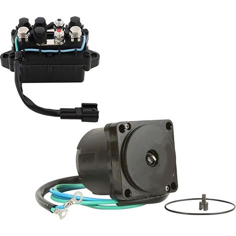64E-43880 Motore di inclinazione e trim + relè per 150-200 CV 225 CV 1997- 6240 TRM0069 64E43880-00-00 63P-81950-00-00 67H43880
