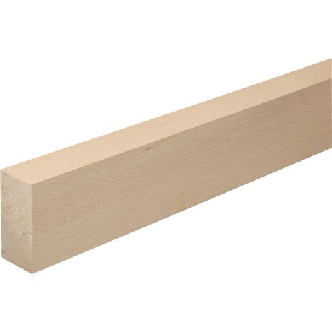 FN Neuhofer Flachleiste 95 cm 60 x 29 mm Buche Leisten (1/2)