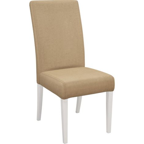 Silla Sparks 184, Blanco, 105x45x42cm, Tapiz, De madera, Madera (1/5)