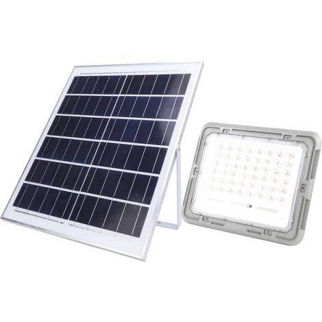 Kit d'éclairage solaire LED 200W 240 LED IP66 étanche 8000mAh projecteur LED pour portes d'entrée cours porches garages 6V (1/5)