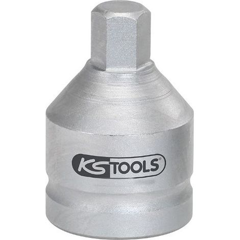 KS Tools 515.0003 Bussola per Avvitatori ad Impulsi per Viti a Esagono Incassato, Corta, 19 mm, 3/4"