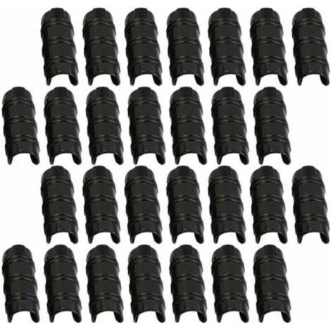 30 clips de serre de 32 mm, colliers de serrage pour fixer les couvertures de serre de jardin, les films, les plantes (1/4)