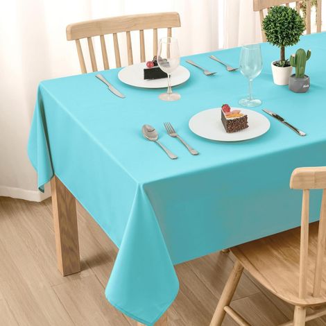 Tischdecke 90x90cm wasserfest abwaschbar fleckgeschützt für Innen & Außen
