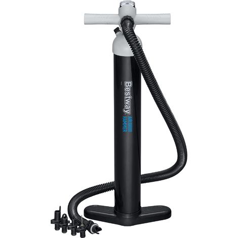 bestway D1400543 bomba de aire negra compacta