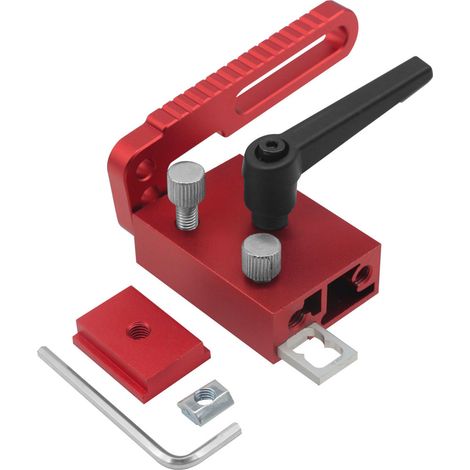 [JAMAIS UTILISÉ]Butée de fin de course en alliage d'aluminium pour rail en T, type 75, accessoire pour le travail du bois (1/5)