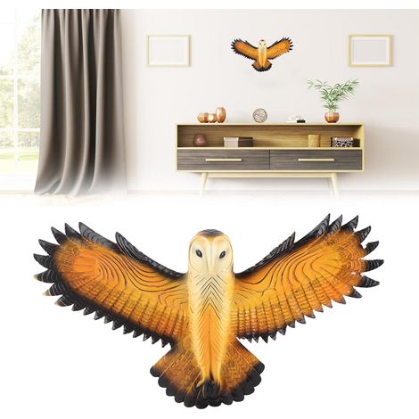 Owl Wall Sculptures Wall Hanging Ornament Resin Animal Sculpture Best Gift For Friend Family