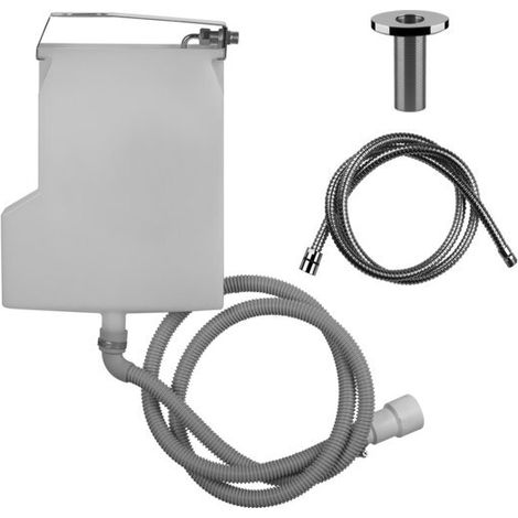 Racor de manguera Gessi Securflex, Rosette Anello, para borde de