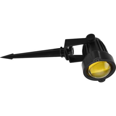 Projecteur LED étanche à LED, alimenté par USB, pour jardin ou cour extérieure, couleur coucher de soleil (1/5)