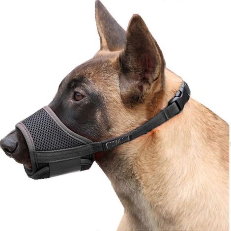 gueule de chien réglable anti-morsure, anti-aboiement et anti-mâchouillage (1/5)
