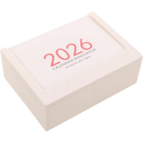 stylo multifonctionnel avec calendrier 2026 pour bureau (1/5)