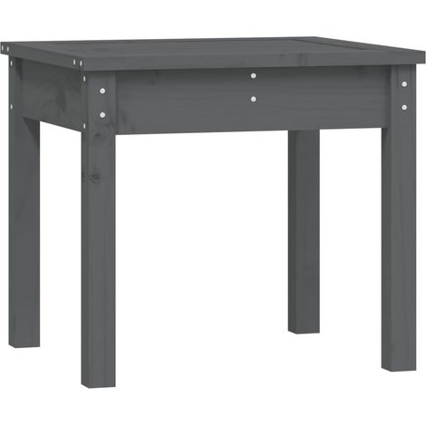 Maison Exclusive - Panca da Giardino Grigia 50x44x45 cm Legno Massello di Pino