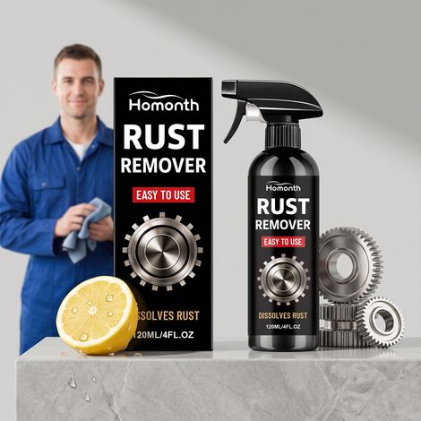 Rostentferner-Spray für die tägliche Reinigung und Aufbereitung von Autometallteilen – 120 ml -- BIEMMEDUE (1/5)