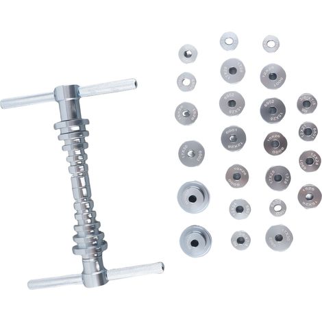 Jeu de presse roulements vélo alliage aluminium avec 18 paires de cales pour montage roulements moyeu (1/5)