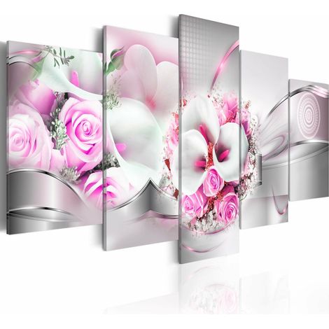 Tableau mariage rose - 200 x 100 cm (1/4)