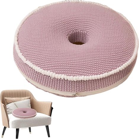 Coussins de Chaise de Patio Ronds,Coussins de Chaise Ronds Coussin Coussins de meubles de patio de 15,75 pouces, coussin de sol intérieur pour salle à manger (1/5)