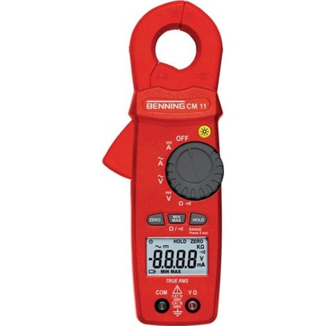 Benning CM 11 Stromzange, Hand-Multimeter  digital  CAT IV 300 V Anzeige (Counts): 6000