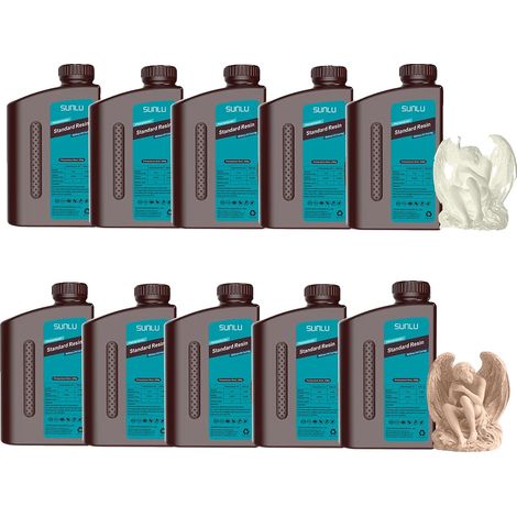 Resina para impresoras 3D, bajo olor, alta precisión, 5CL 5BG (1/2)