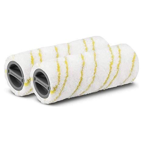 Accessoire - Kärcher - Rouleaux de rechange pour FC 5 - Jaune - Microfibres (1/4)