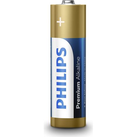 Philips Premium Alkaline LR6M4B/10 Haushaltsbatterie Batterie de single use AA Alkaline