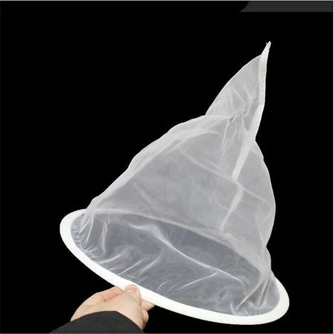 Outils apicoles Tissu filtrant en Forme de Miel Ultra-Fine en Forme d'entonnoir en Forme d'entonnoir pour l'apiculture des Outils spéciaux de Jardin Apiculture Efficace et Pratique- (1/5)