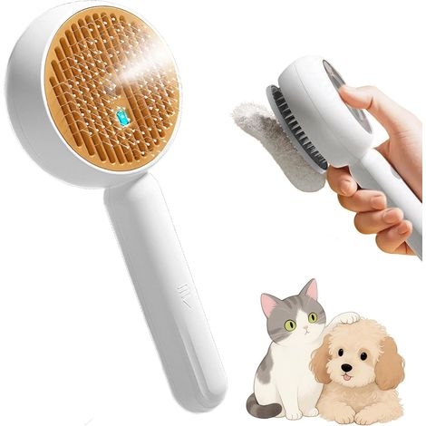 Cat Brush with Steam Brown (1/5)