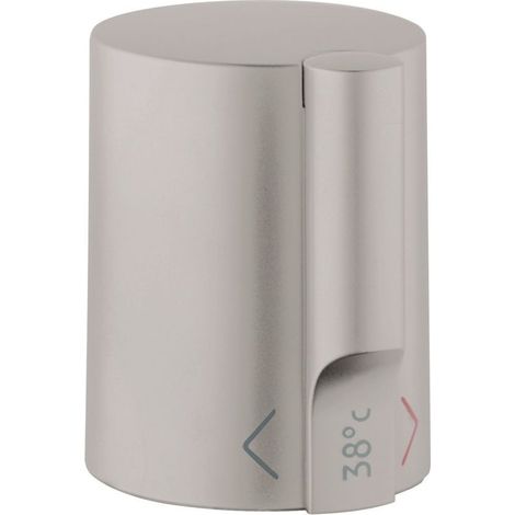 Grohe Temperaturwählgriff, Wanne/Brause, Silk Metal, 47239AV0 (1/2)