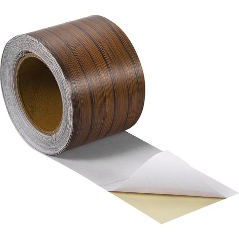 Ruban adhésif imitation bois Sourcing Map, 5 cm x 10 m, pour la réparation de plinthes, portes, (1/5)