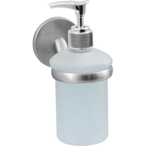 Fackelmann FUSION Seifenspender Lotionspender Spender aus Glas mit Halter"-"86965 (1/3)