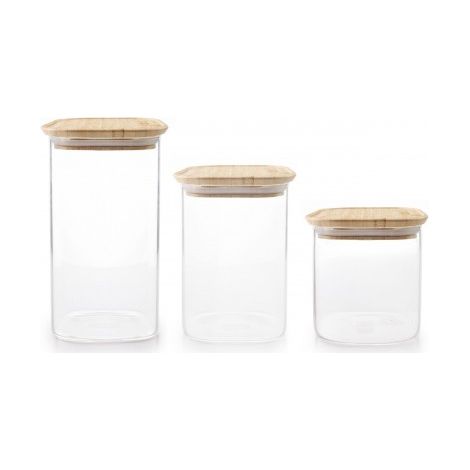 Ibili Alimentos bote transparente 800 ml hermético