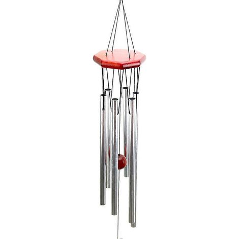 Carillon éolien géant pour extérieur, jardin, porche, balcon, décoration intérieure, ornement en séquoia, décoration de chambre (1/5)