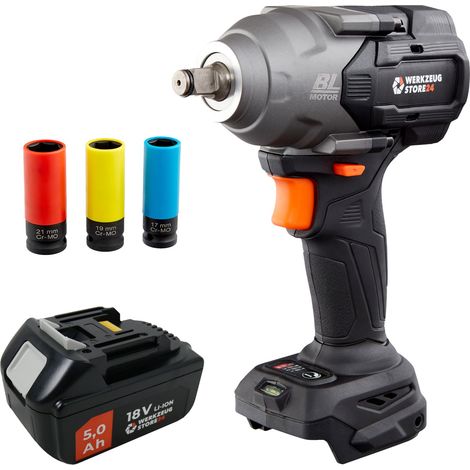 WS24 Akku-Drehschlagschrauber WDS 18V 1/2&quot 950 NM / 18 V 5,0 Ah Akku (ohne Ladegerät)