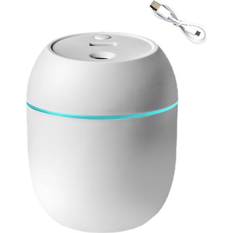 CCYKXA PC-Luftbefeuchter fürs Schlafzimmer, 2 Betriebsmodi, Baby-Luftbefeuchter, kleiner, leiser Luftbefeuchter mit Lichteffekten, wiederaufladbarer Luftbefeuchter (1/5)