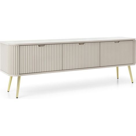 Mobile TV: Cashmere, gambe dorate, 168 x 57 x 39 cm (1/4)