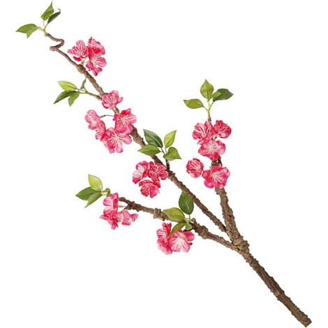 Fausses fleurs de prunier pour la maison, fausses tiges le restaurant, Bouquet de fleurs de prunier le bureau, longues, réalistes, décoration de Tab (1/5)