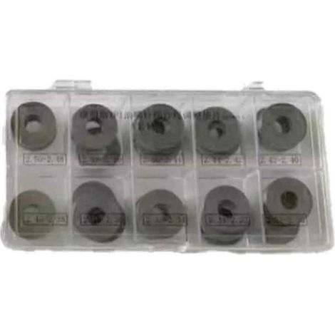 50 cales de course de soupape de buse d'injecteur XPI (2,30-2,50) pour injecteurs 2872544, 2857401, 2031835, 2488244 et 2872405 (1/5)