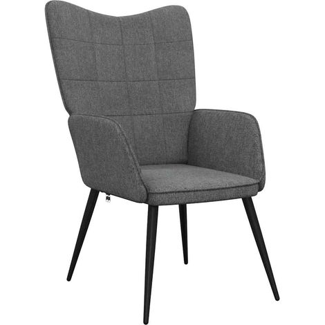 Maison Exclusive - Relaxsessel Dunkelgrau Stoff