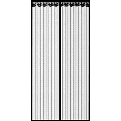 Magnetischer Moskitonetz-Vorhang für Türen, 90 x 220 cm, kein Bohren erforderlich