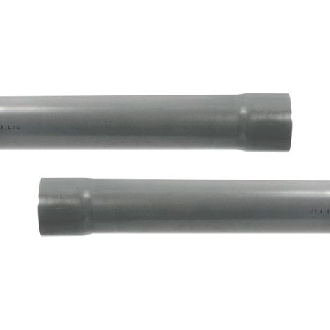 Arcanaute – Lot de 2 tubes PVC évacuation NF-Me prémanchonné – diamètre 100 mm – longueur 4 mètres – épaisseur 3,0 mm – pour eaux usées
