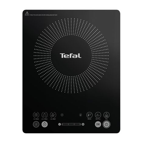 TEFAL IH210801 Everyday Slim Plaque induction 45 mm d'épaisseur, 2100 W, 6 programmes de cuisson, Mode manuel, Interface tactile (1/5)