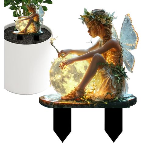 Feengartenpfähle 2D Gartenheringe wasserdicht niedlich (1/5)