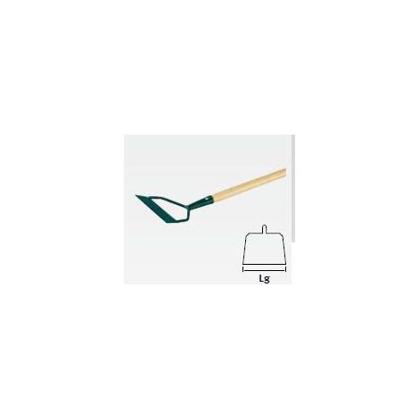 Leborgne – Ratissoire à pousser 150cm – Manche en bois certifié PEFC – Lame en acier trempé pour désherbage efficace – Outil écoresponsable (1/3)