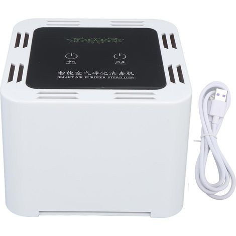 Ortviai Purificateur d’Air Intelligent pour Chambre et Salle de Bain – WiFi, Contrôle App, Ion Négatif, 40 m²