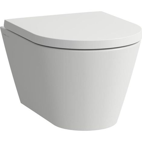 LAUFEN Kartell Wand-WC COMPACT, Tiefspüler, spülrandlos, (1/5)