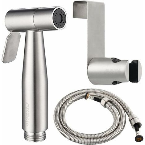 Stainless steel hand-held bidet sprayer (1/5)