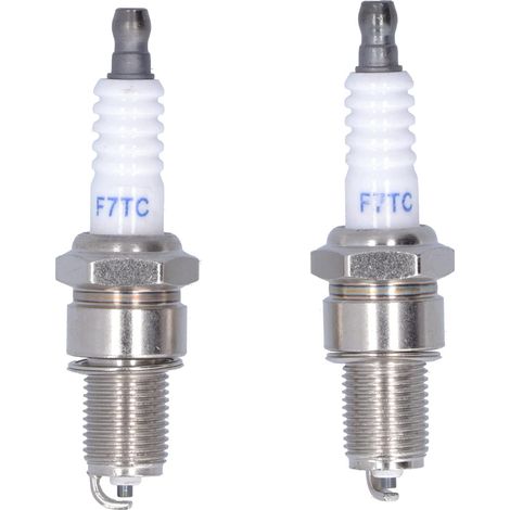 GAESHOW 2 Pièces Bougie D'Allumage, Remplacement de Bougie F6RTC Pour Tondeuse à Gazon MTD 951-10292 751-10292 Moteur de Torche 131-039 (1/4)